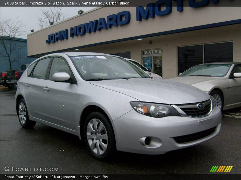 Spark Silver Metallic / Carbon Black 2009 Subaru Impreza 2.5i Wagon