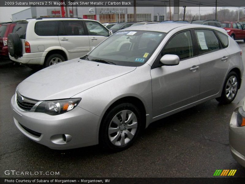 Spark Silver Metallic / Carbon Black 2009 Subaru Impreza 2.5i Wagon