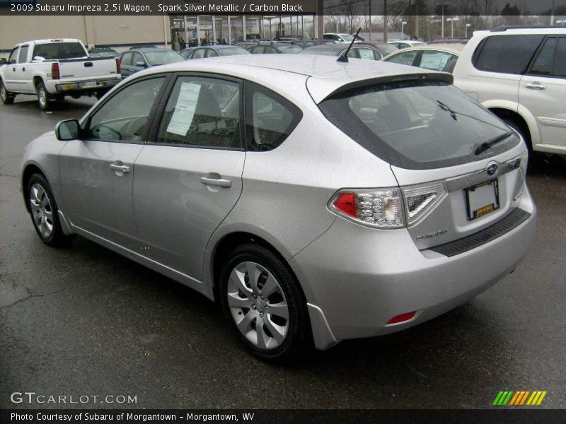 Spark Silver Metallic / Carbon Black 2009 Subaru Impreza 2.5i Wagon
