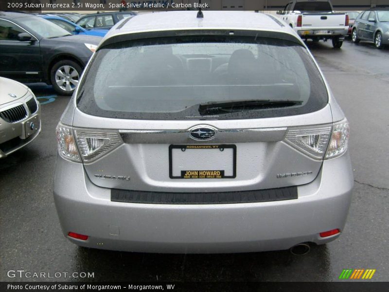 Spark Silver Metallic / Carbon Black 2009 Subaru Impreza 2.5i Wagon