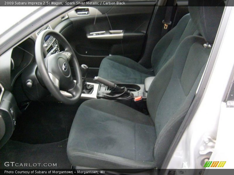 Spark Silver Metallic / Carbon Black 2009 Subaru Impreza 2.5i Wagon