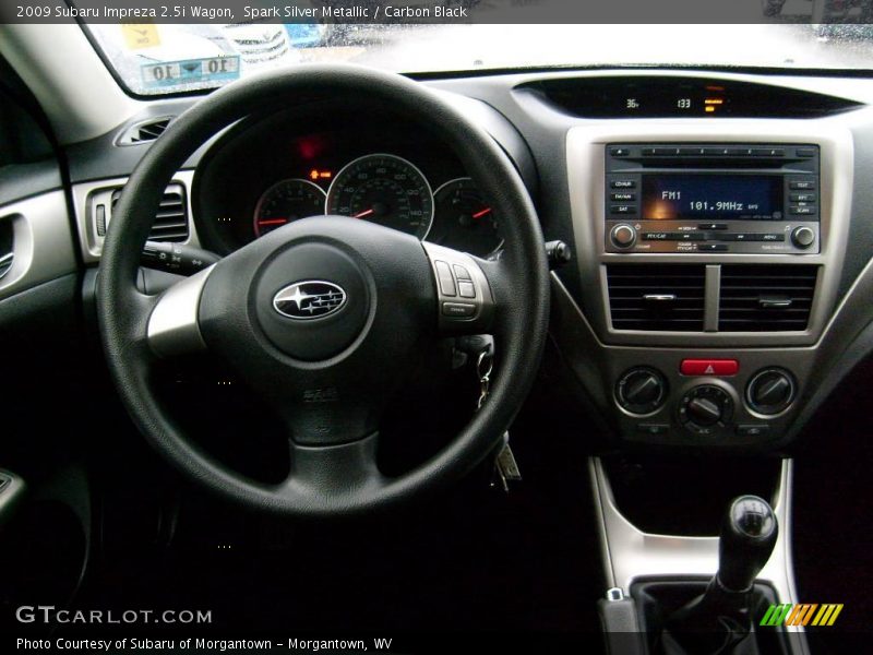 Spark Silver Metallic / Carbon Black 2009 Subaru Impreza 2.5i Wagon