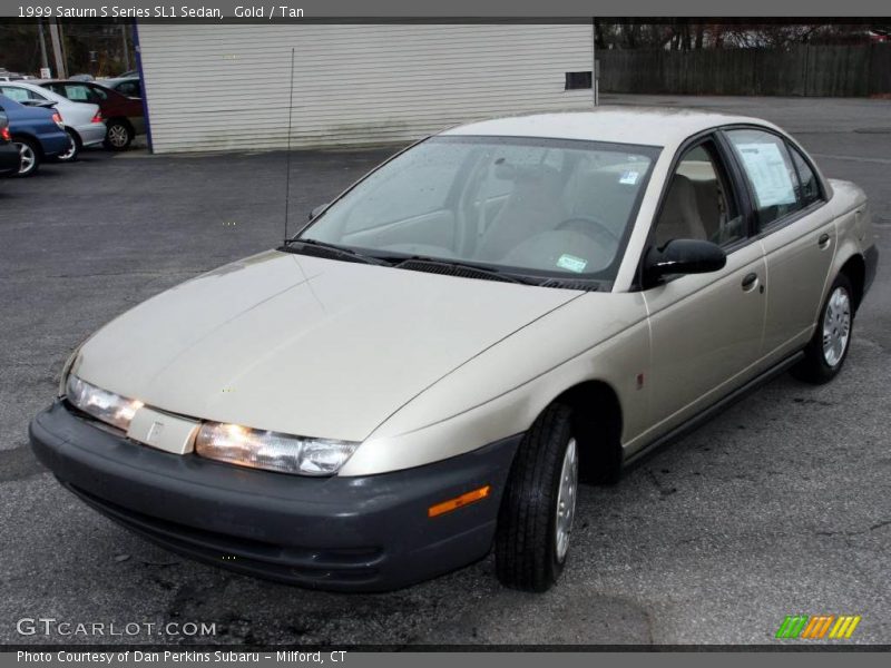 Gold / Tan 1999 Saturn S Series SL1 Sedan