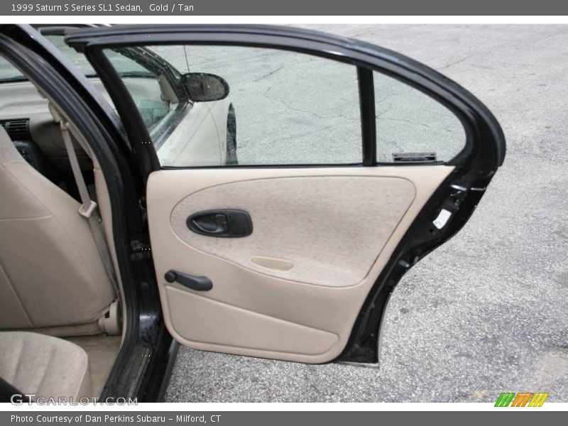 Gold / Tan 1999 Saturn S Series SL1 Sedan