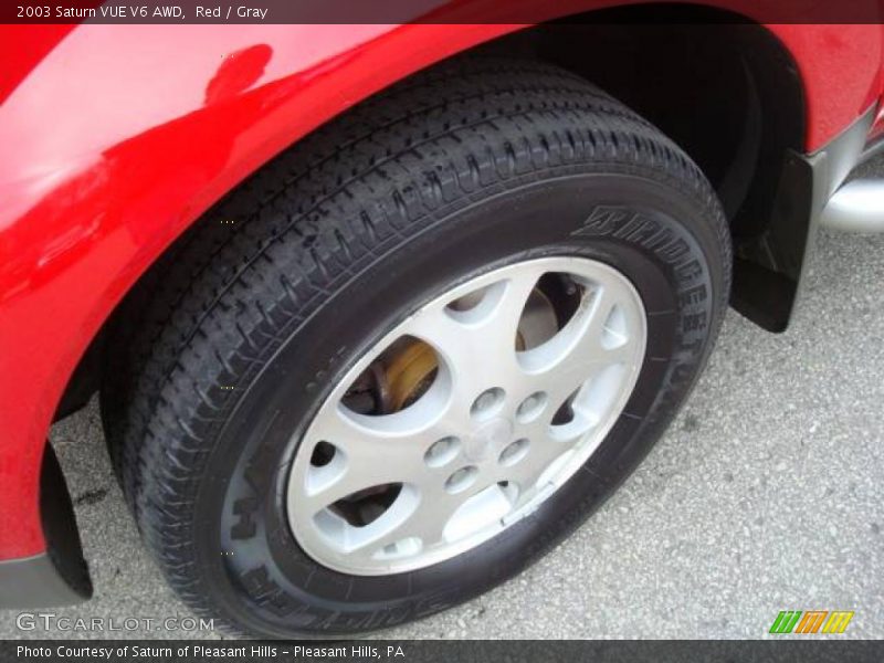 Red / Gray 2003 Saturn VUE V6 AWD