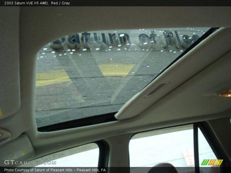 Red / Gray 2003 Saturn VUE V6 AWD