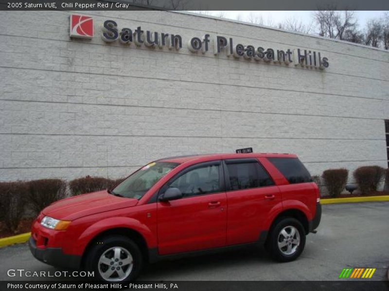 Chili Pepper Red / Gray 2005 Saturn VUE