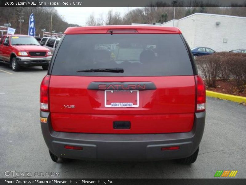 Chili Pepper Red / Gray 2005 Saturn VUE