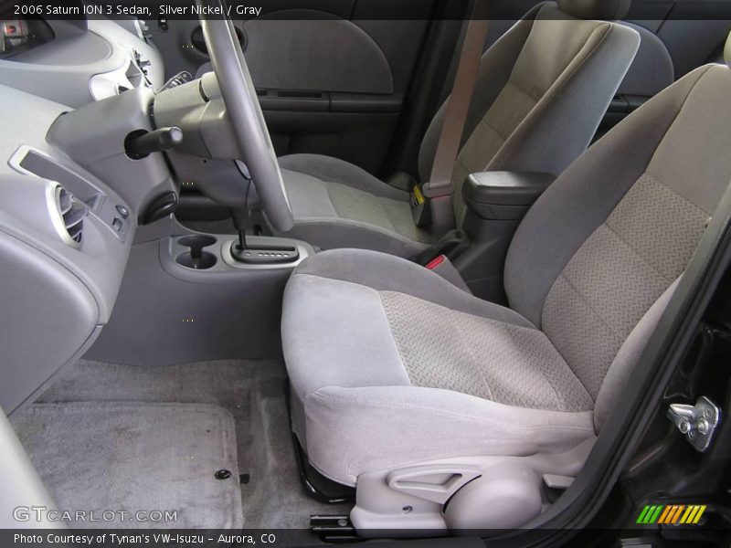Silver Nickel / Gray 2006 Saturn ION 3 Sedan