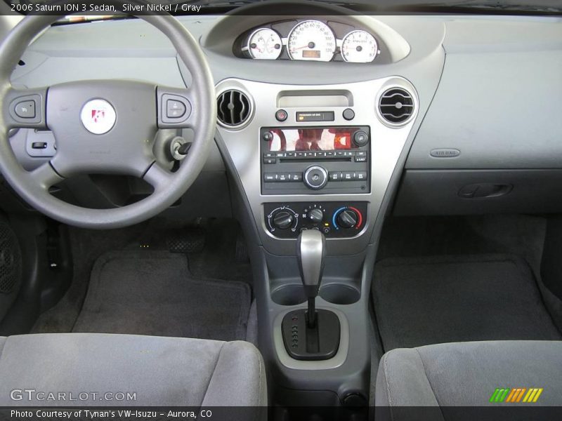 Silver Nickel / Gray 2006 Saturn ION 3 Sedan