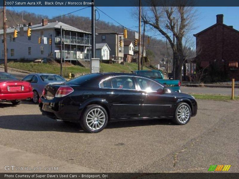 Black Onyx / Morocco Brown 2007 Saturn Aura XR