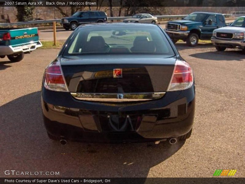 Black Onyx / Morocco Brown 2007 Saturn Aura XR