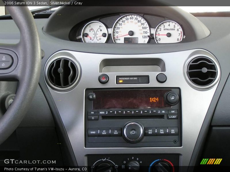 Silver Nickel / Gray 2006 Saturn ION 3 Sedan