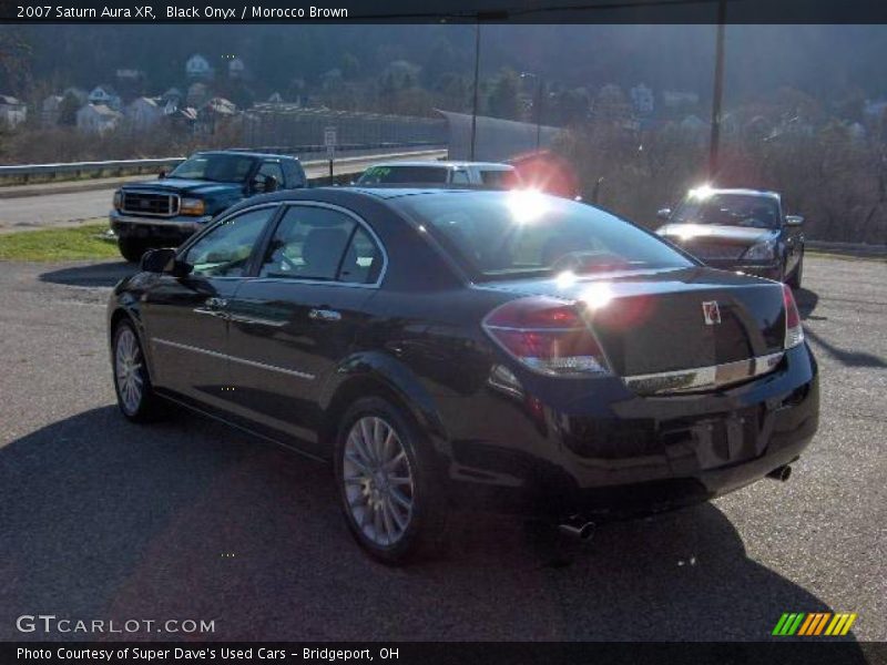 Black Onyx / Morocco Brown 2007 Saturn Aura XR