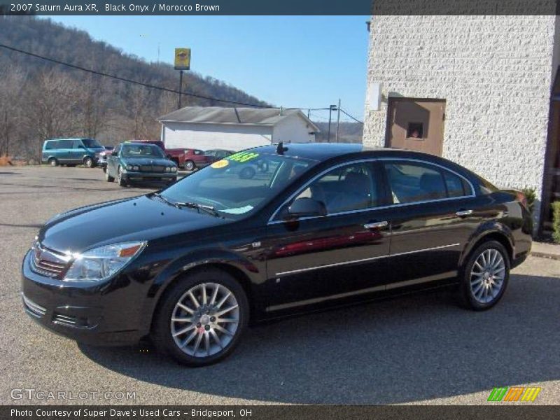 Black Onyx / Morocco Brown 2007 Saturn Aura XR