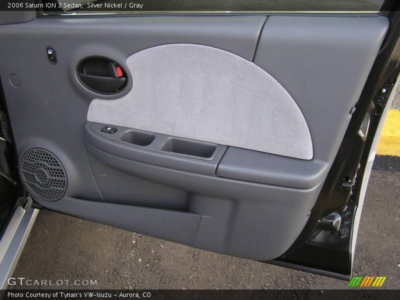 Silver Nickel / Gray 2006 Saturn ION 3 Sedan