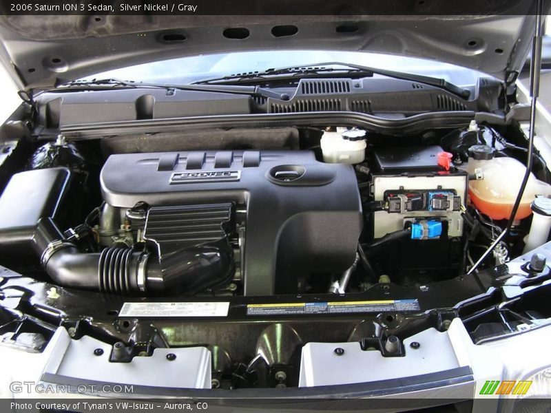 Silver Nickel / Gray 2006 Saturn ION 3 Sedan