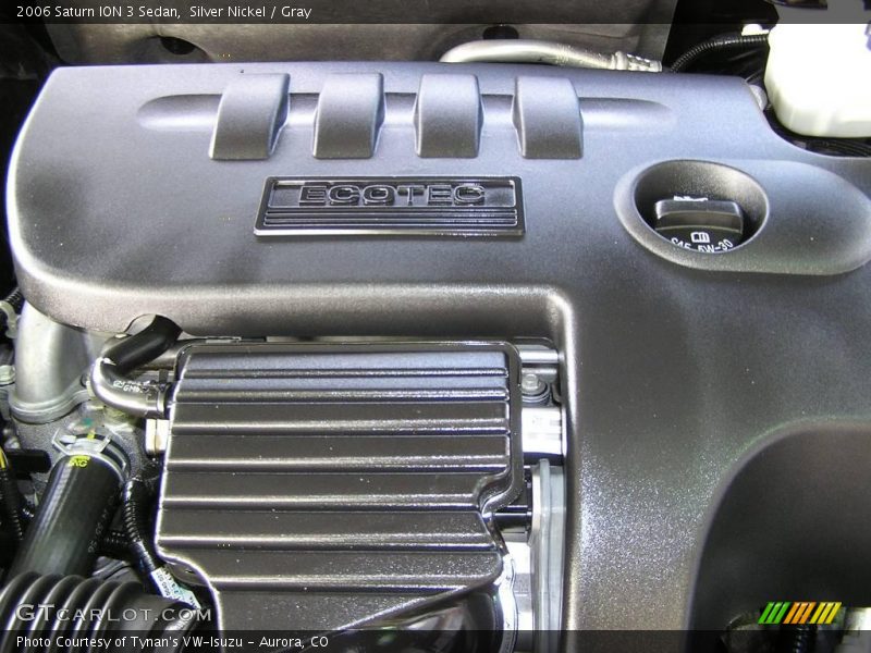 Silver Nickel / Gray 2006 Saturn ION 3 Sedan