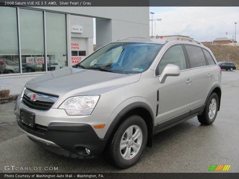 Silver Pearl / Gray 2008 Saturn VUE XE 3.5 AWD