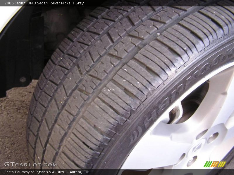 Silver Nickel / Gray 2006 Saturn ION 3 Sedan