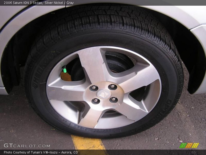 Silver Nickel / Gray 2006 Saturn ION 3 Sedan