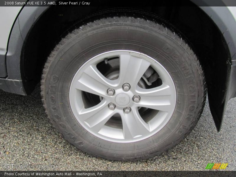Silver Pearl / Gray 2008 Saturn VUE XE 3.5 AWD