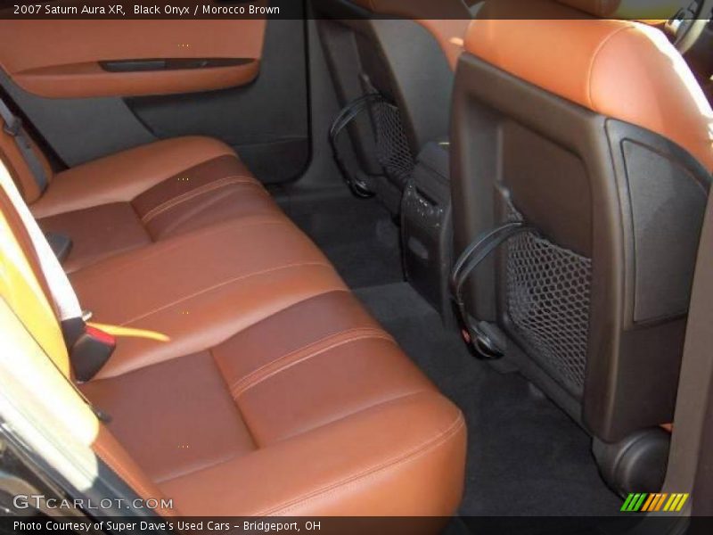 Black Onyx / Morocco Brown 2007 Saturn Aura XR