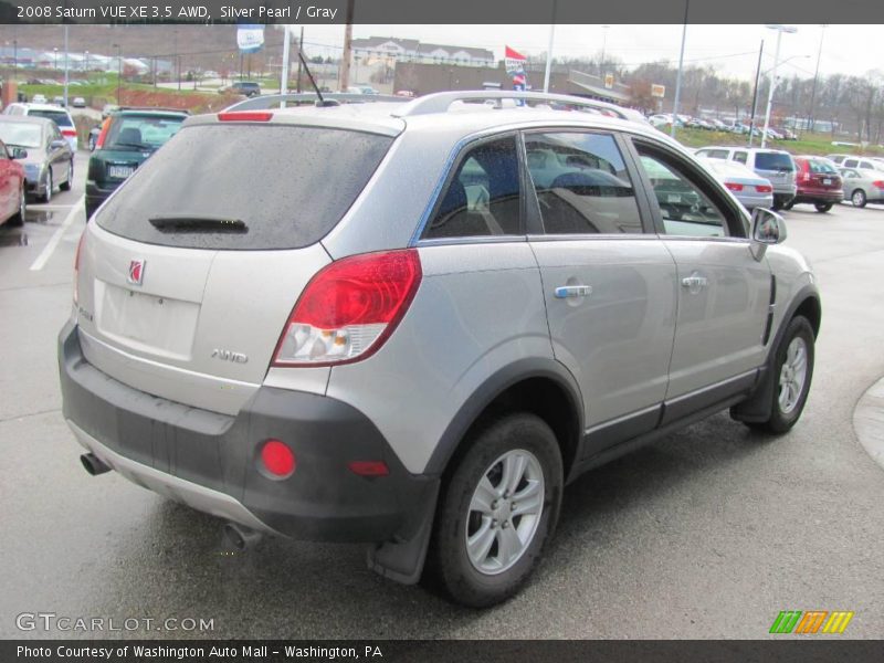 Silver Pearl / Gray 2008 Saturn VUE XE 3.5 AWD