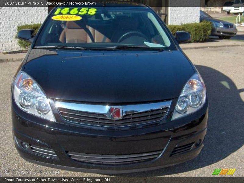 Black Onyx / Morocco Brown 2007 Saturn Aura XR