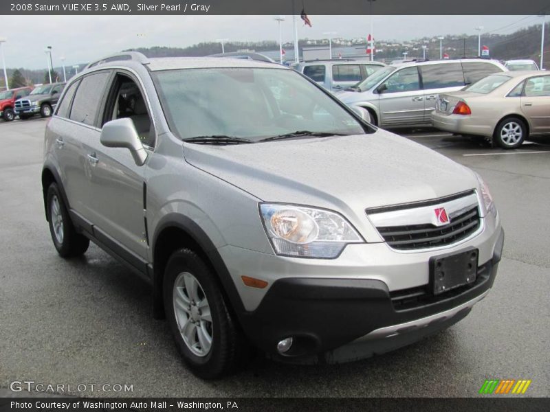 Silver Pearl / Gray 2008 Saturn VUE XE 3.5 AWD
