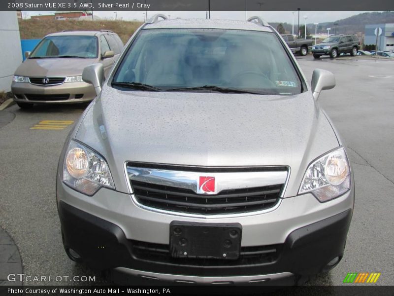 Silver Pearl / Gray 2008 Saturn VUE XE 3.5 AWD