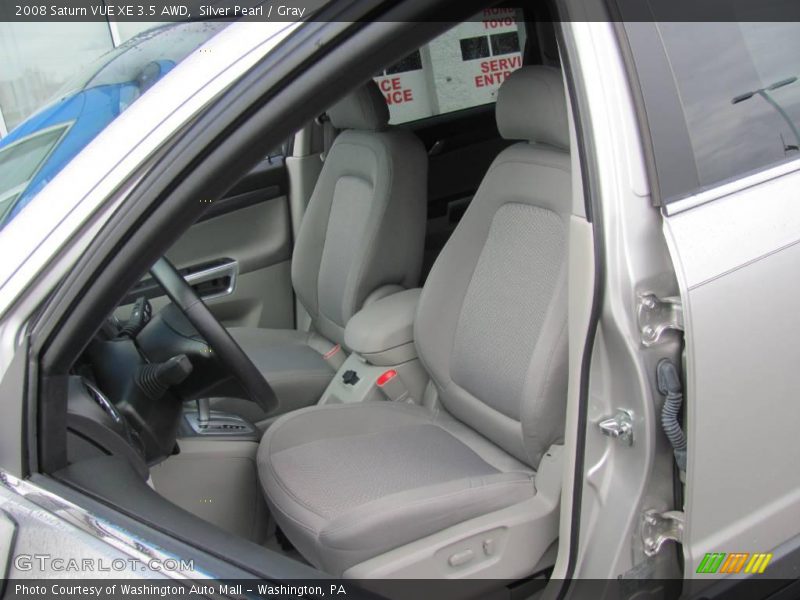 Silver Pearl / Gray 2008 Saturn VUE XE 3.5 AWD