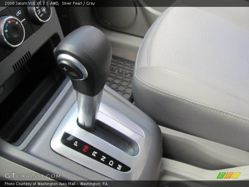 Silver Pearl / Gray 2008 Saturn VUE XE 3.5 AWD