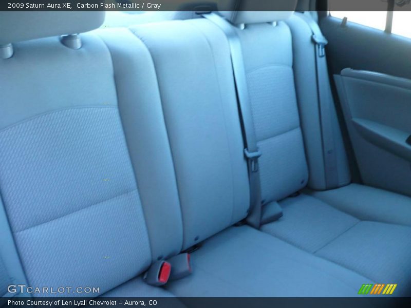 Carbon Flash Metallic / Gray 2009 Saturn Aura XE