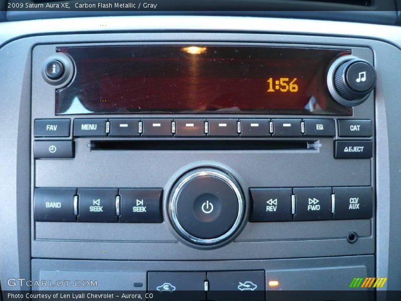 Carbon Flash Metallic / Gray 2009 Saturn Aura XE