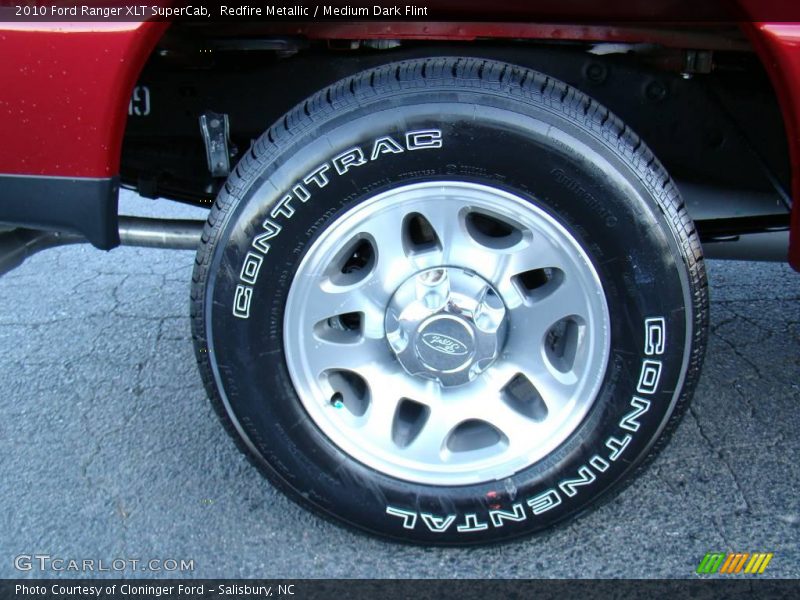 Redfire Metallic / Medium Dark Flint 2010 Ford Ranger XLT SuperCab