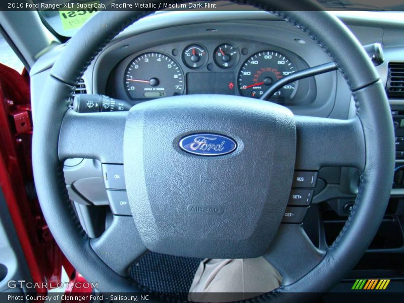 Redfire Metallic / Medium Dark Flint 2010 Ford Ranger XLT SuperCab