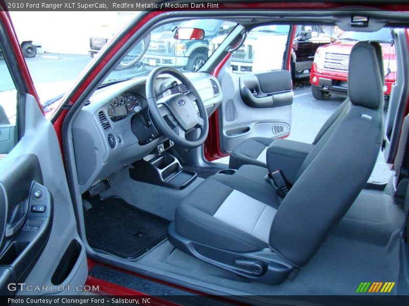 Redfire Metallic / Medium Dark Flint 2010 Ford Ranger XLT SuperCab
