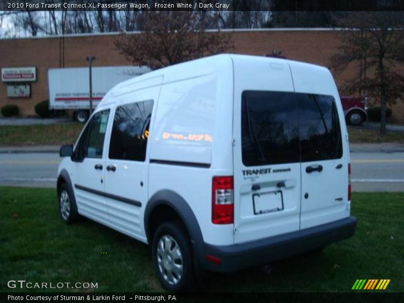 Frozen White / Dark Gray 2010 Ford Transit Connect XL Passenger Wagon