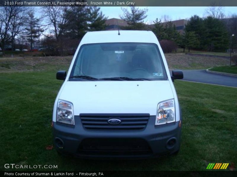 Frozen White / Dark Gray 2010 Ford Transit Connect XL Passenger Wagon