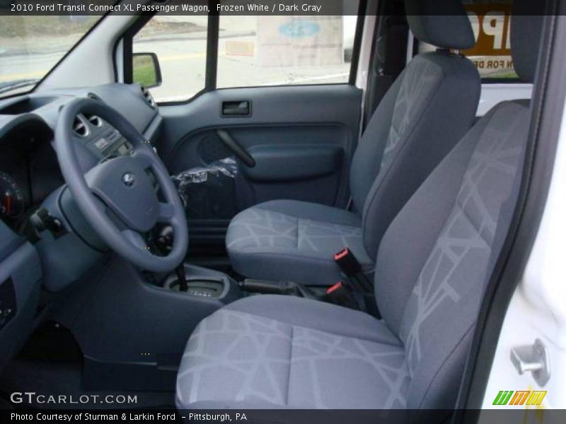 Frozen White / Dark Gray 2010 Ford Transit Connect XL Passenger Wagon