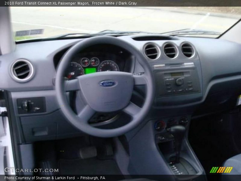 Frozen White / Dark Gray 2010 Ford Transit Connect XL Passenger Wagon