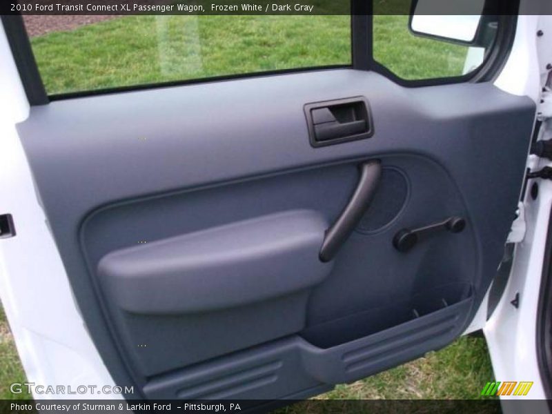 Frozen White / Dark Gray 2010 Ford Transit Connect XL Passenger Wagon