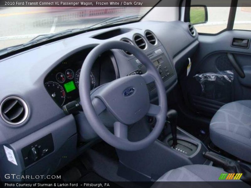 Frozen White / Dark Gray 2010 Ford Transit Connect XL Passenger Wagon