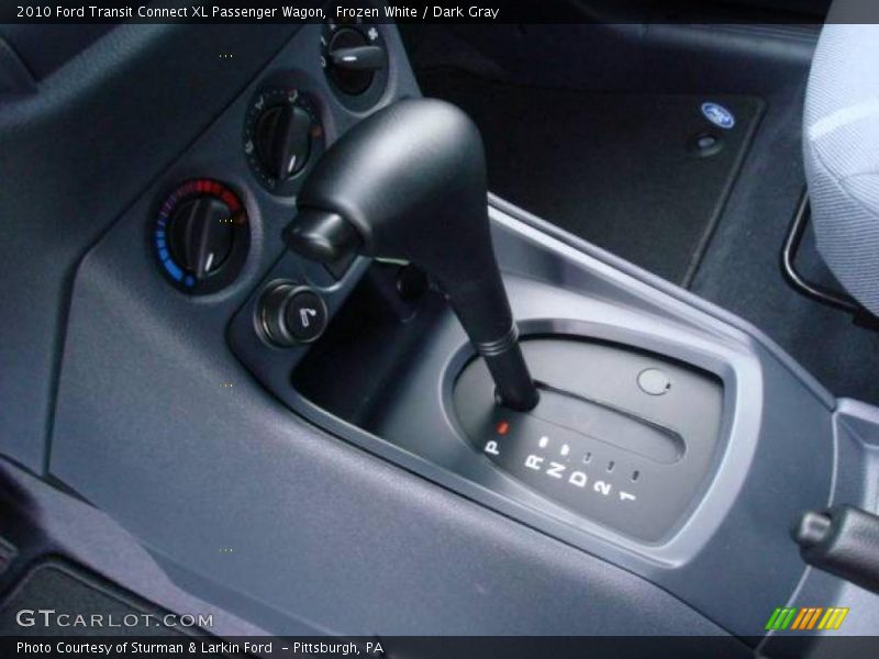 Frozen White / Dark Gray 2010 Ford Transit Connect XL Passenger Wagon