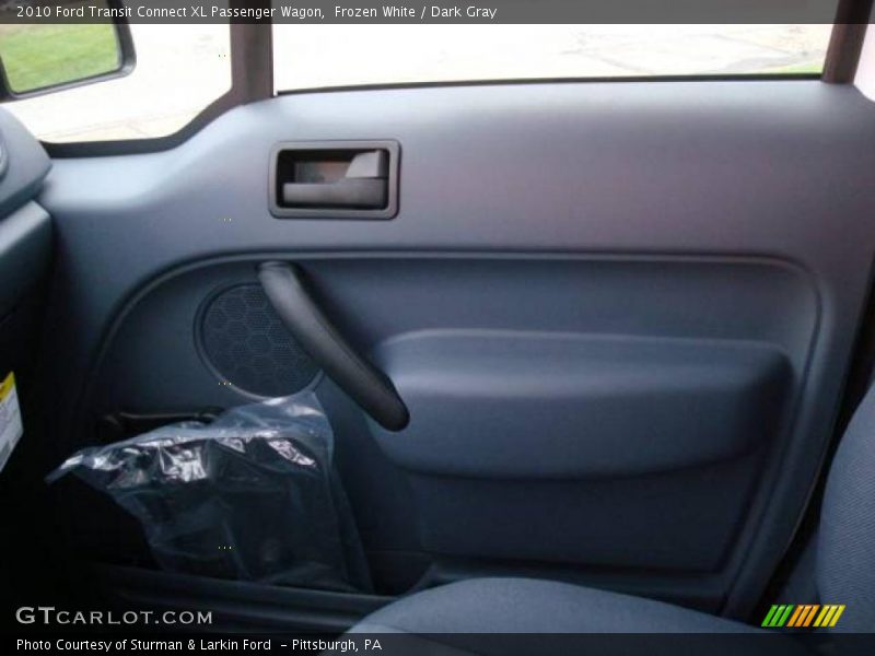 Frozen White / Dark Gray 2010 Ford Transit Connect XL Passenger Wagon