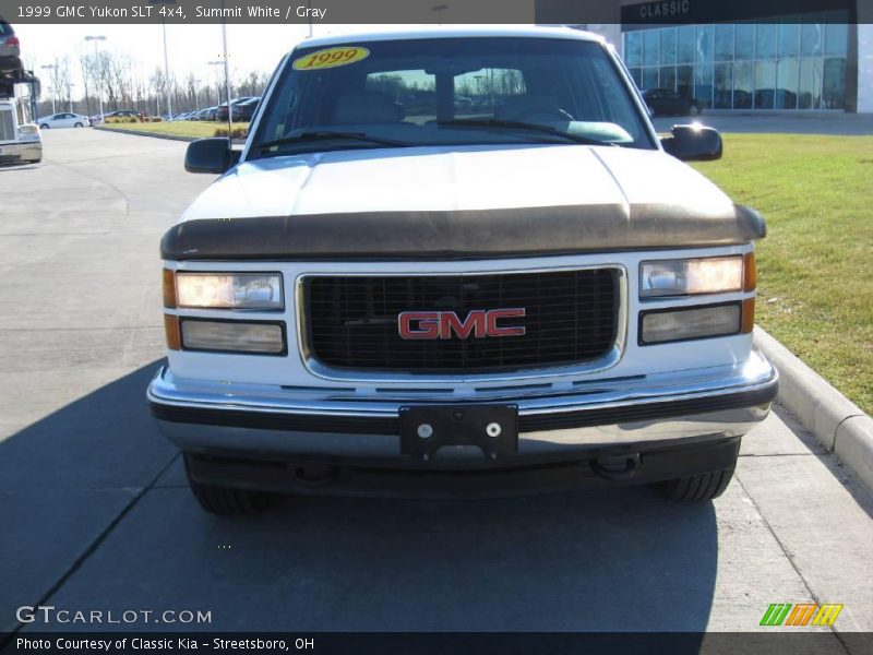 Summit White / Gray 1999 GMC Yukon SLT 4x4