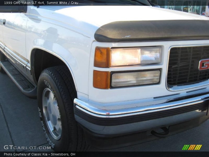 Summit White / Gray 1999 GMC Yukon SLT 4x4
