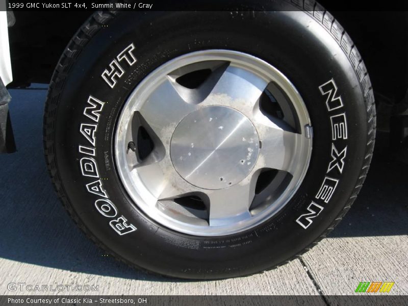 Summit White / Gray 1999 GMC Yukon SLT 4x4