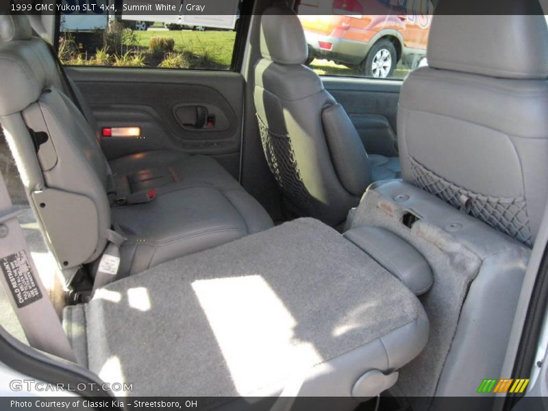 Summit White / Gray 1999 GMC Yukon SLT 4x4